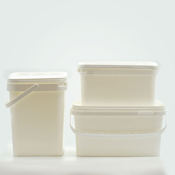 Bac plastique blanc