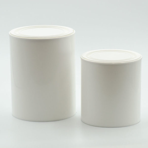 Boite plastique blanc
