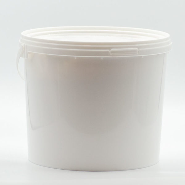 Seau plastique blanc 3L