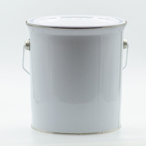 Seau tulipe 5L blanc nu